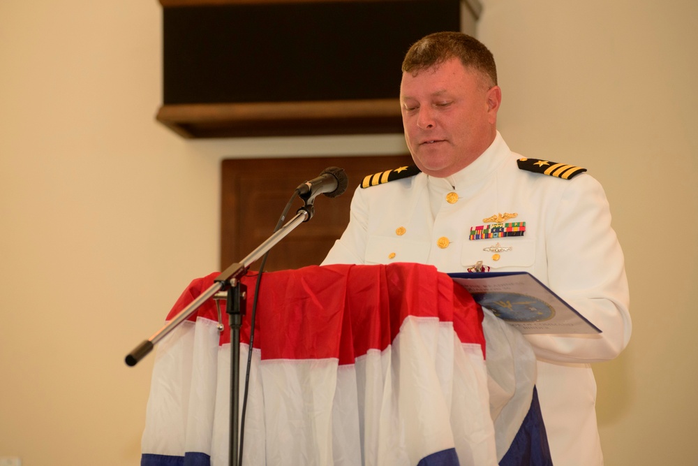 Submarine Readiness Squadron 36 Holds Change of Command