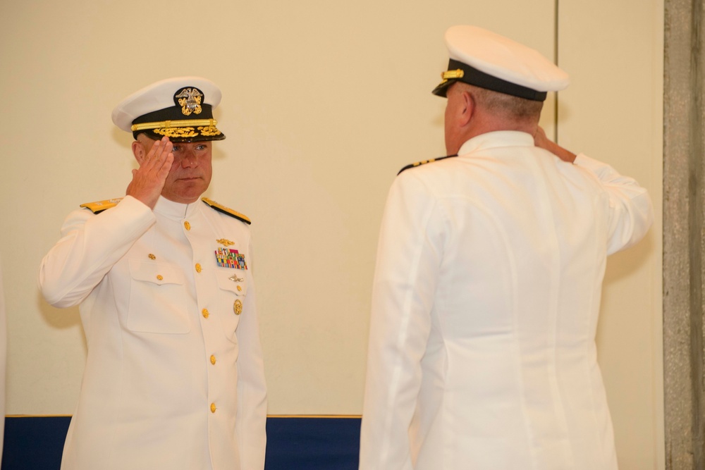 Submarine Readiness Squadron 36 Holds Change of Command