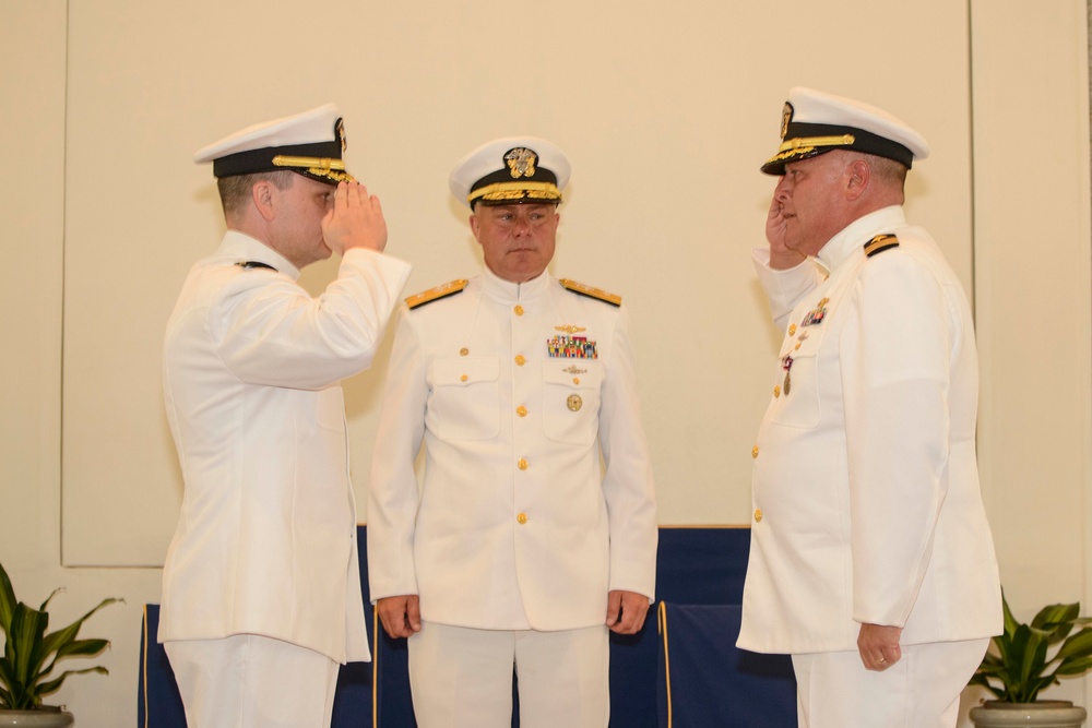 Submarine Readiness Squadron 36 Holds Change of Command