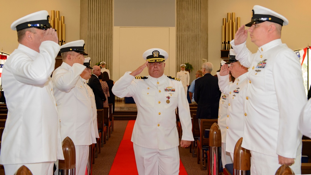 Submarine Readiness Squadron 36 Holds Change of Command