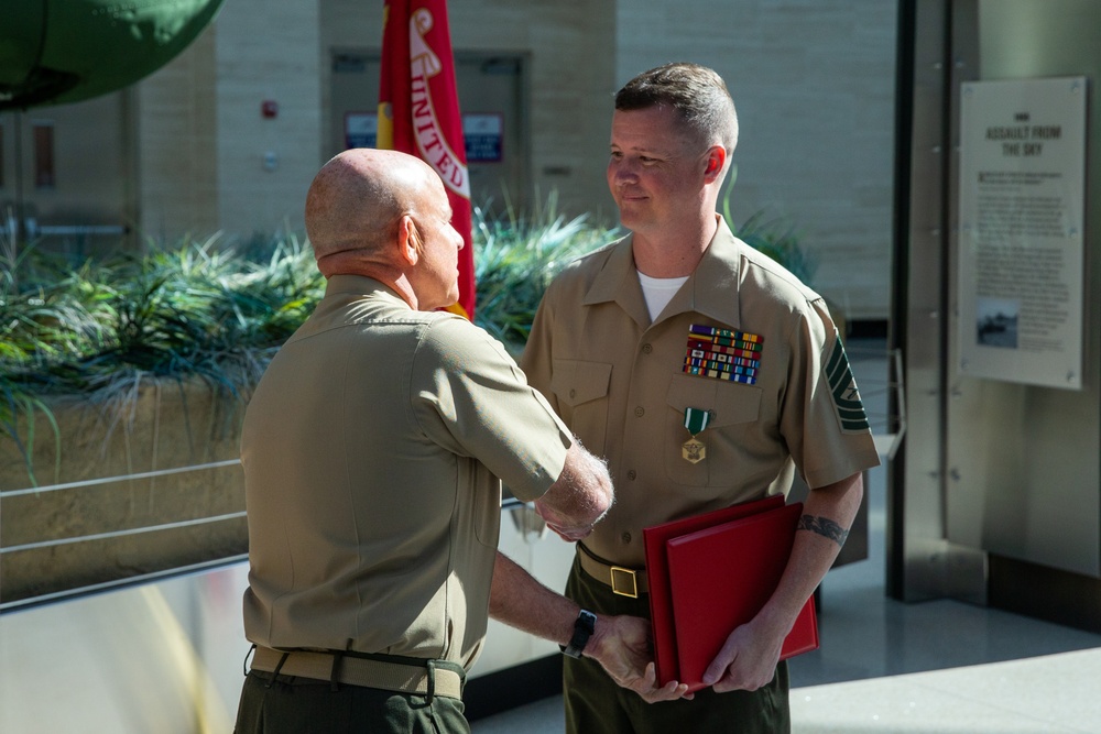 Master Sgt. Matthew R. Piano Retirement Ceremony