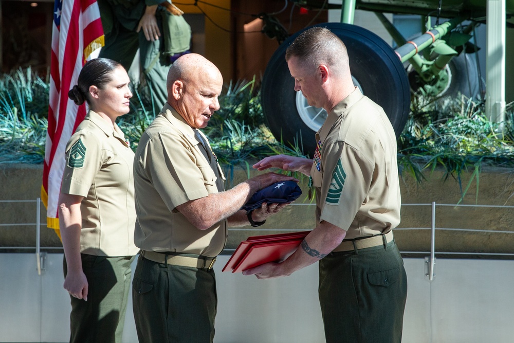 Master Sgt. Matthew R. Piano Retirement Ceremony