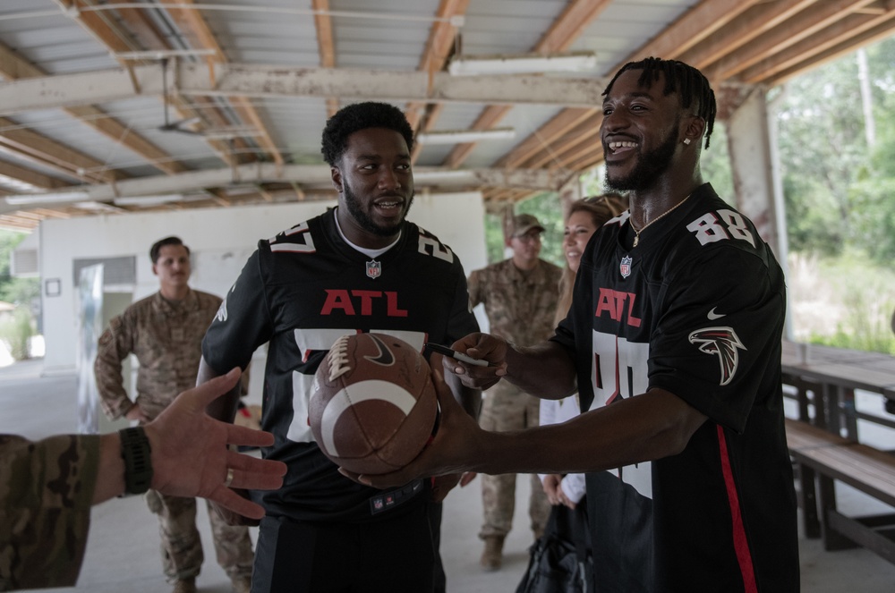 Atlanta Falcons visit Eglin
