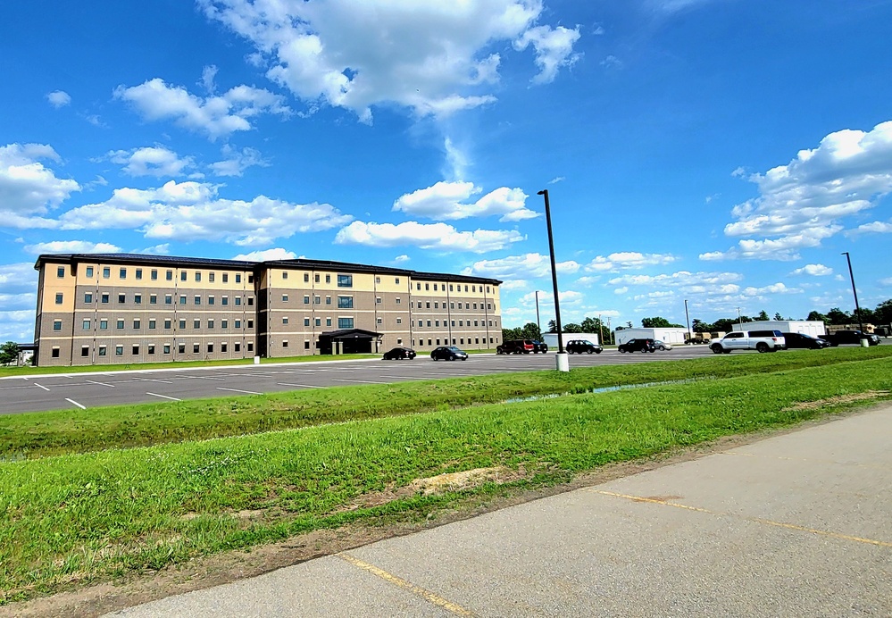First troops stay in new barracks at Fort McCoy