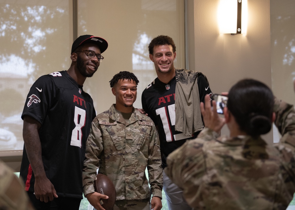 Atlanta Falcons visit Eglin