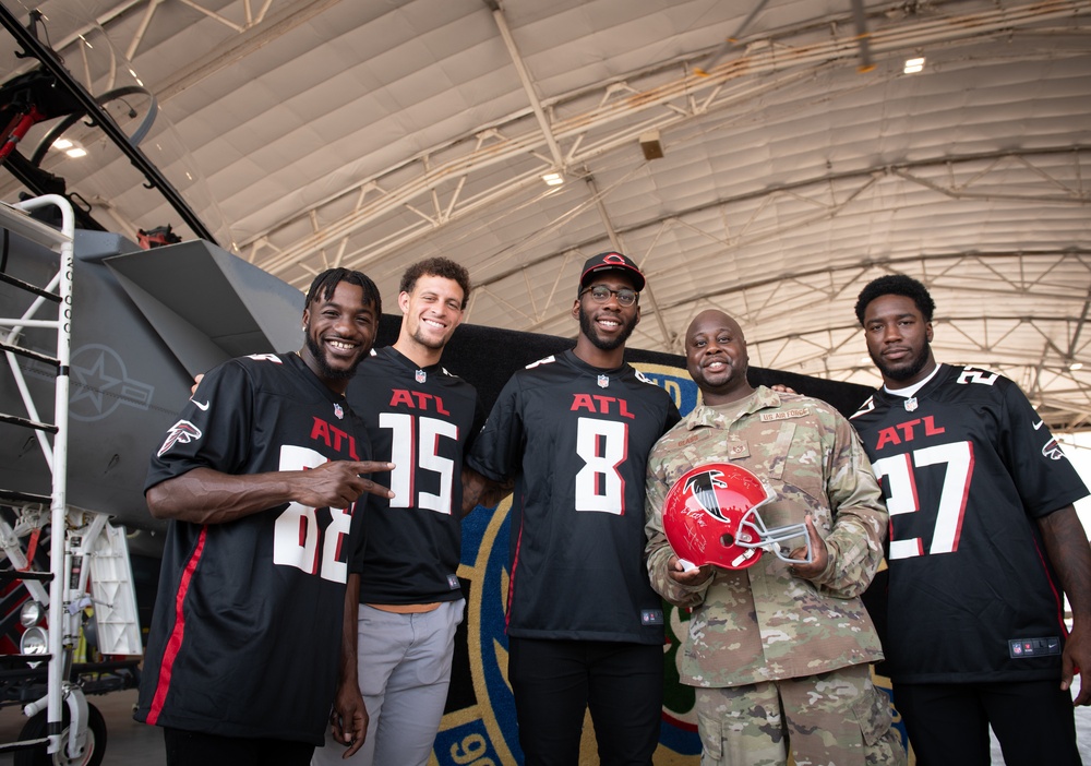 Atlanta Falcons visit Eglin