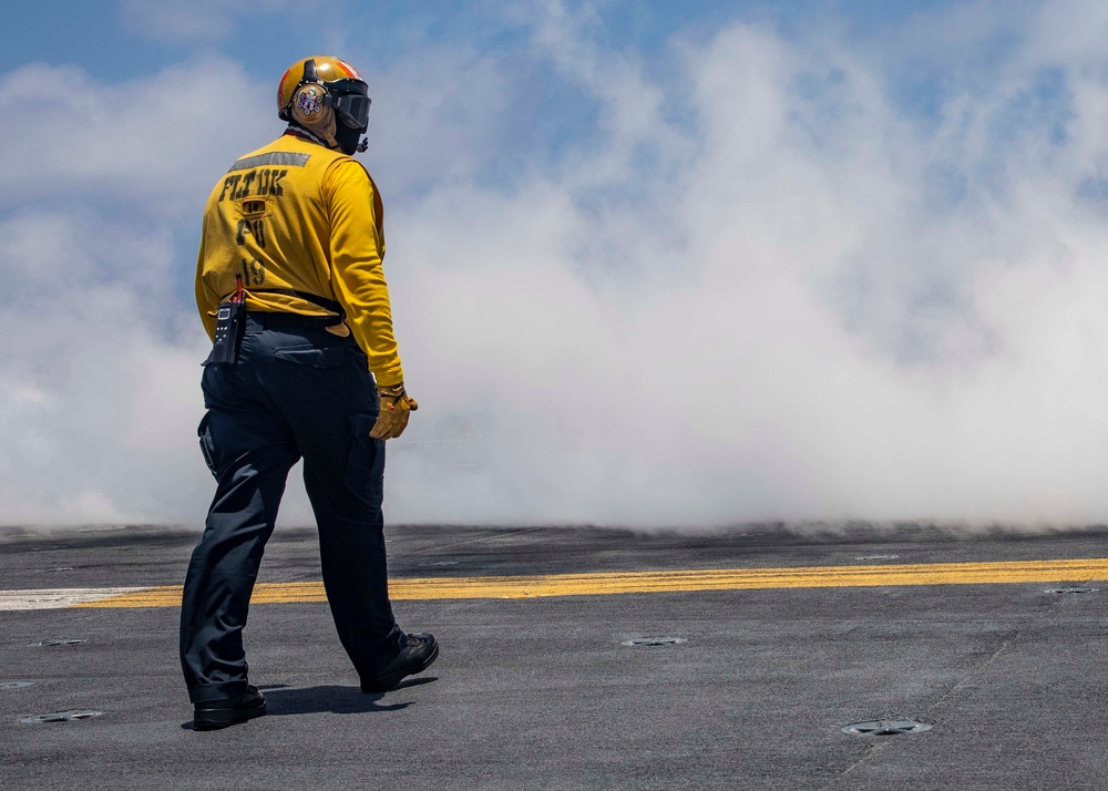 Flight Operations Aboard USS George H.W. Bush (CVN 77)