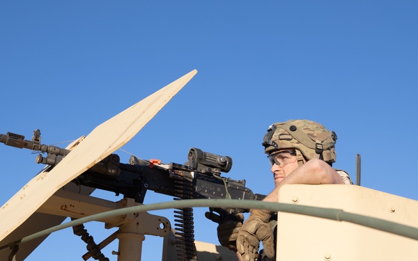 1-14 Cav provides OPFOR support to CSTX 91-22-01