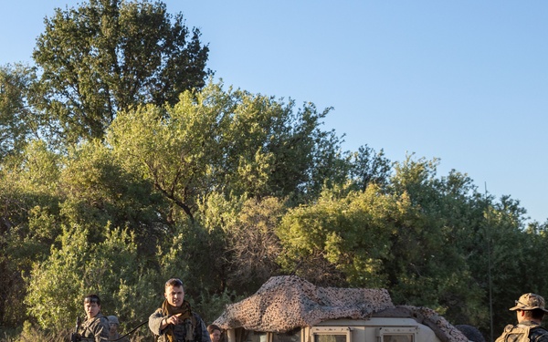 1-14 Cav provides OPFOR support to CSTX 91-22-01