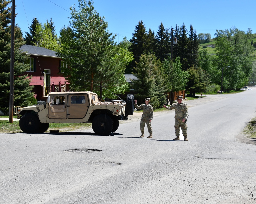 MT National Guard Flood Response