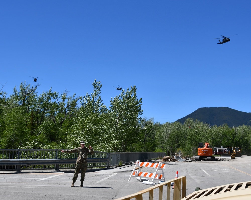 MT National Guard Flood Response