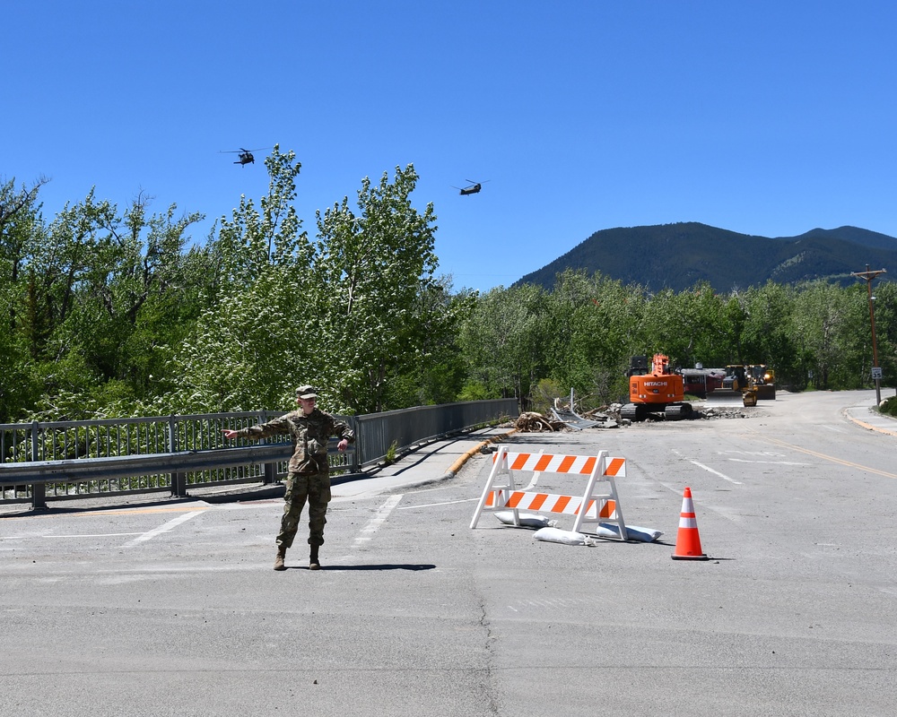 MT National Guard Flood Response