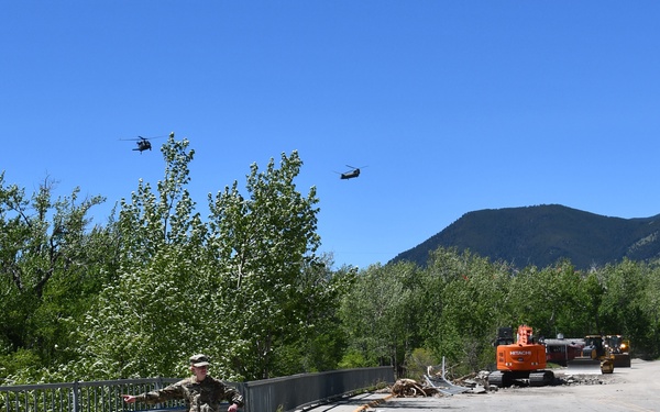 MT National Guard Flood Response