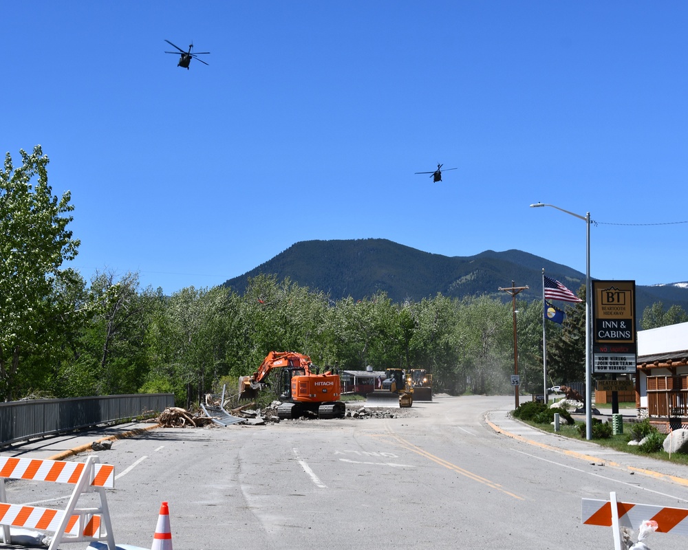 MT National Guard Flood Response