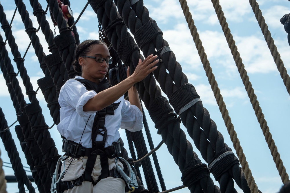 USS Constitution goes underway honoring Vietnam War Veterans