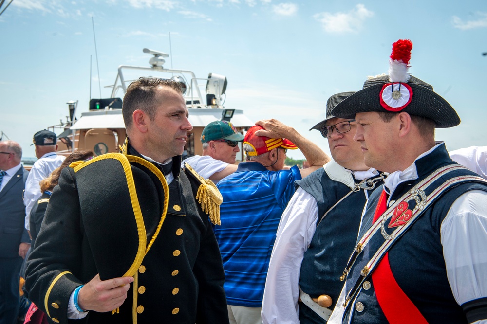 USS Constitution goes underway honoring Vietnam War Veterans