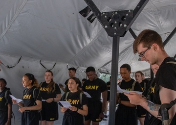 Chaplains Visit CST Base Camp