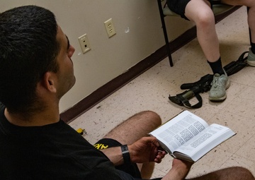 Chaplains Visit CST Base Camp