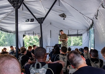 Chaplains Visit CST Base Camp