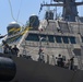 Naval Submarine Base New London (SUBASE) visited by Littoral Combat Ship USS Minneapolis-Saint Paul (LCS 21)