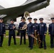 Air National Guard Band of the Midwest group photo May 1, 2022