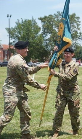 New Commander takes the reigns of the Workhorse Battalion