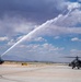 LTC Michael Gourges conducts his final flight in an AH-64D Apache Helicopter