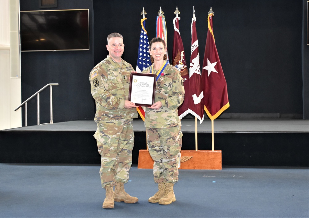 Lyster Commander awarded The Order of Saint Michael
