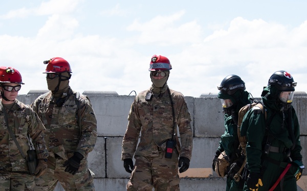 Oregon National Guard CERFP task force trains to maintain operational standards for disaster preparation