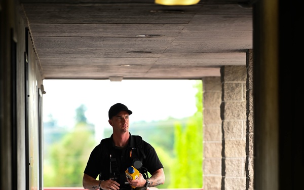 Oregon Army National Guard Soldiers prepare to safeguard World Athletics Championships