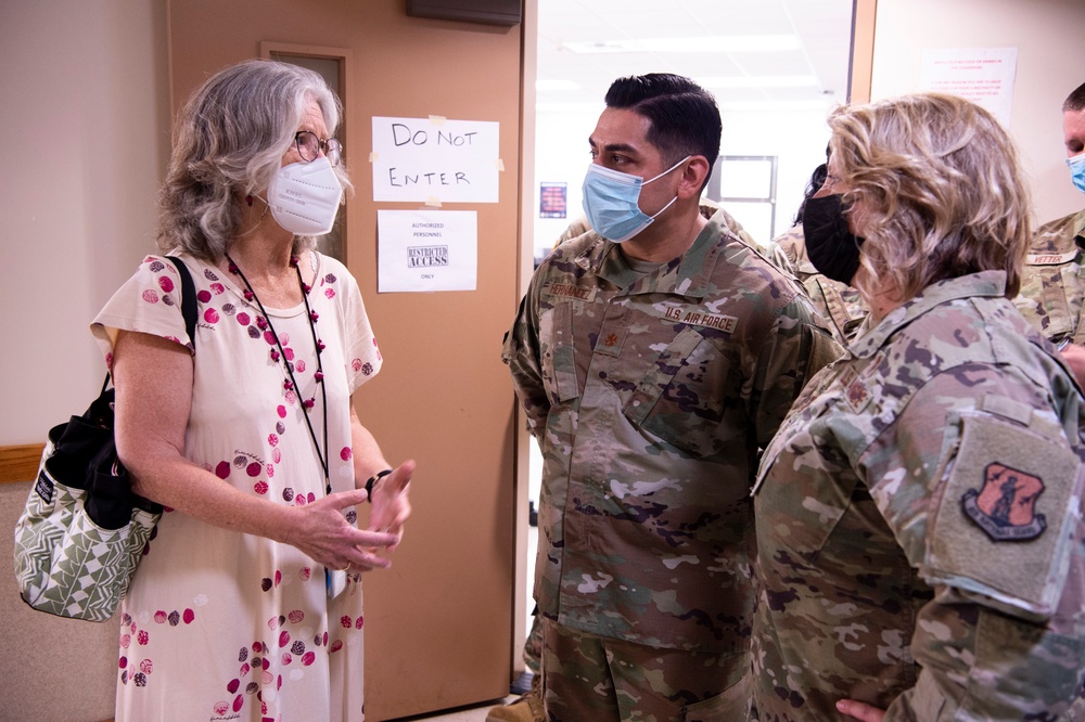 Dr. Janet Berreman the Kaua'i District Health Officer visits Tropic Care Sites