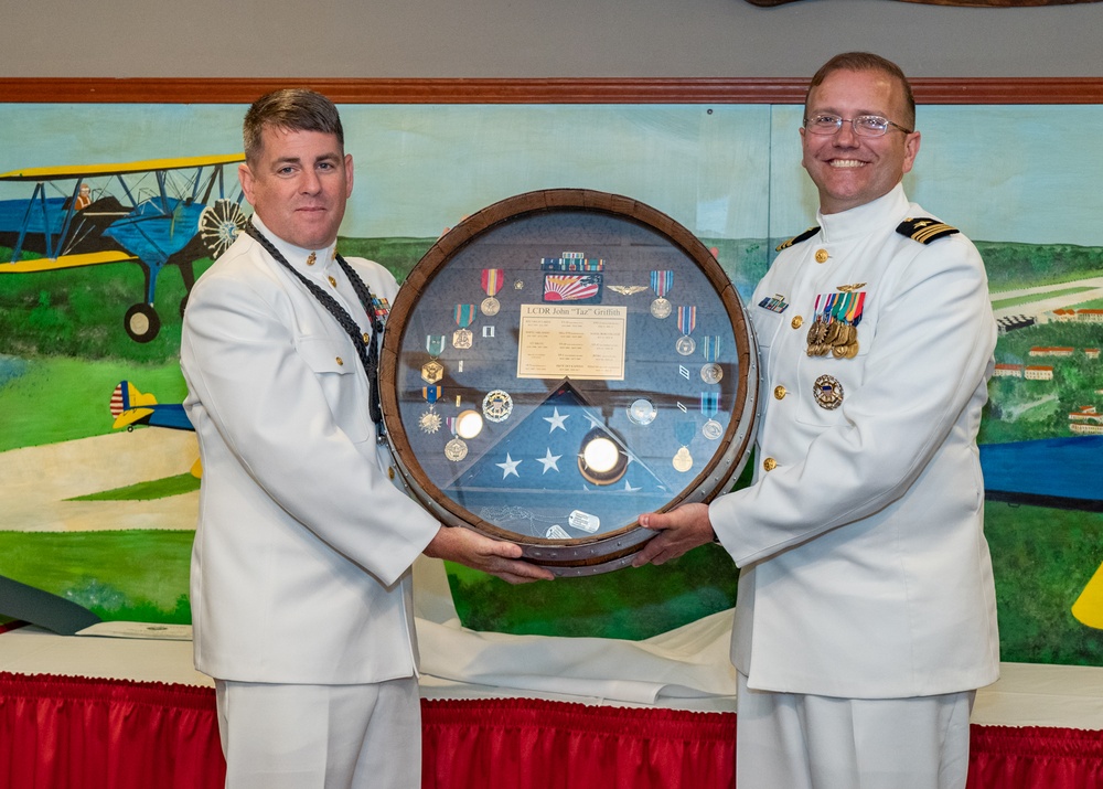 LCDR John Taz Griffith Retirement Ceremony