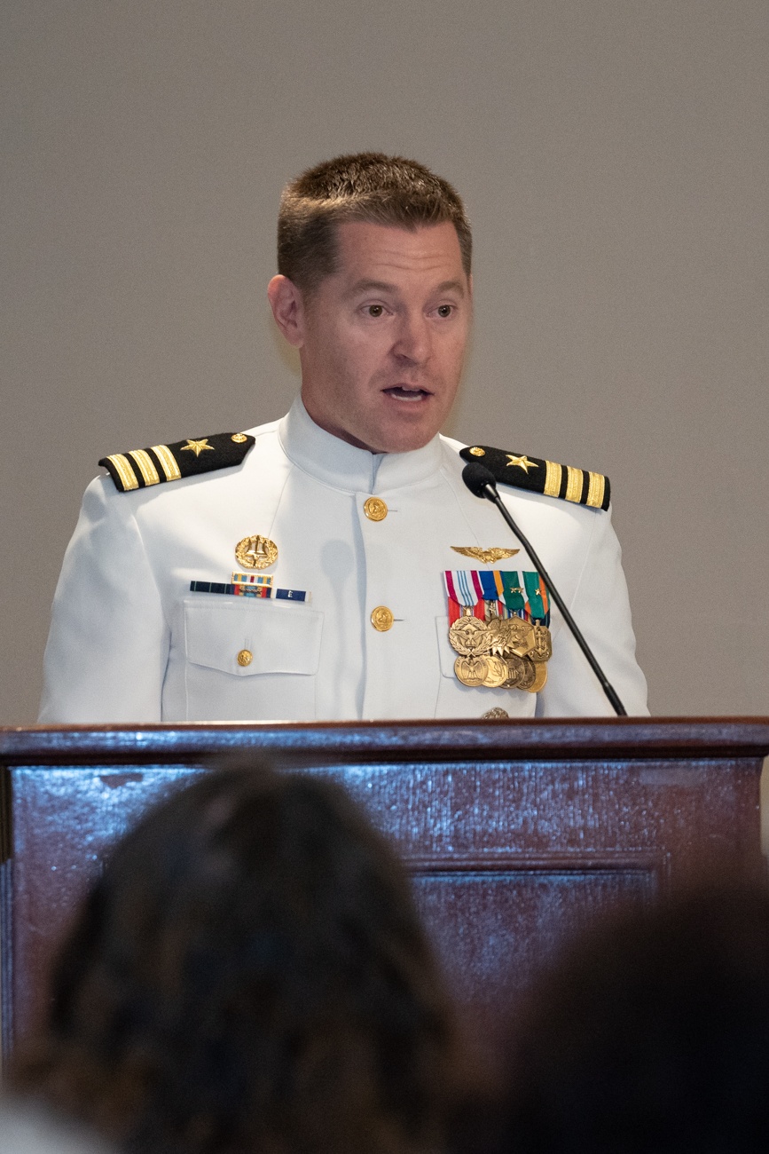 LCDR John Taz Griffith Retirement Ceremony