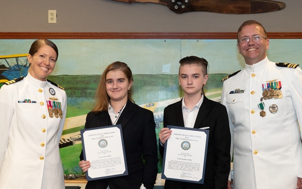 LCDR John Taz Griffith Retirement Ceremony