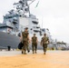 Major General Cavanaugh visits USS Frank E. Petersen, Jr. (DDG-121)