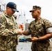 Major General Cavanaugh visits USS Frank E. Petersen, Jr. (DDG-121)