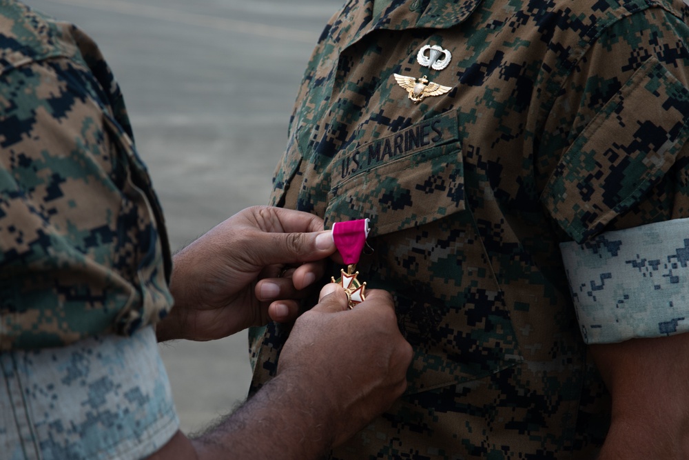 MAG-24 Change of Command Ceremony