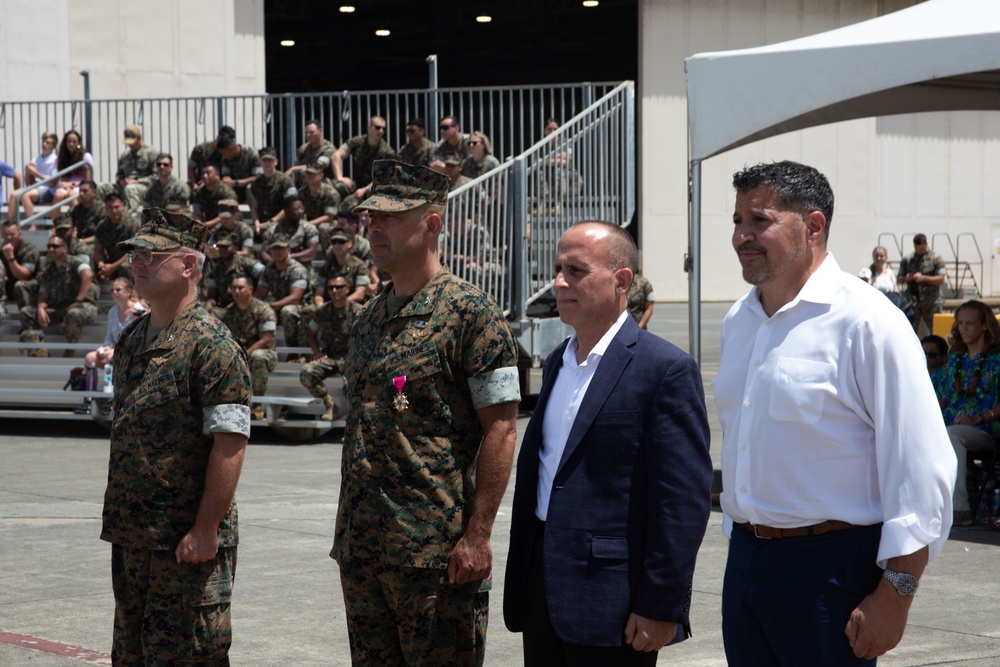 MAG-24 Change of Command Ceremony