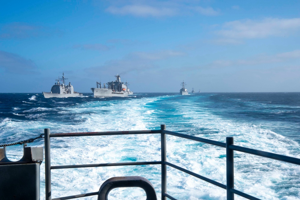 Refueling At Sea