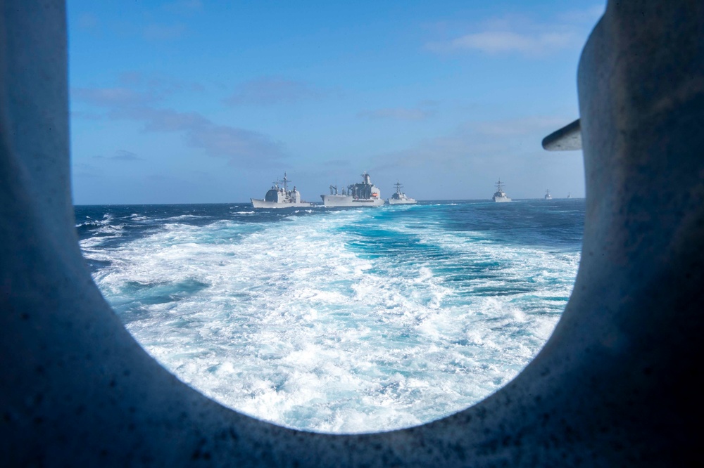 Refueling At Sea