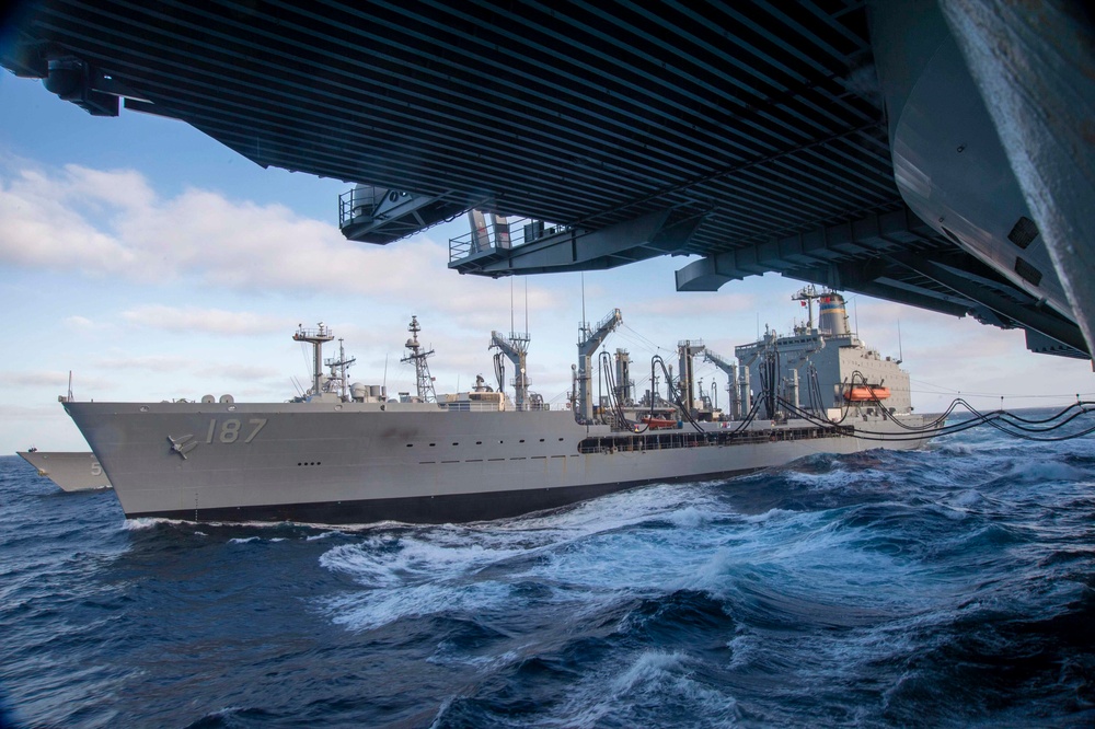 Refueling At Sea