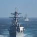 Carrier Strike Group 11 Performs A Fueling At Sea