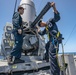 USS San Jacinto Sailors Maintenance on Close-In-Weapon-System