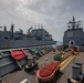 USS San Jacinto conducts replenishment at sea