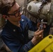 USS San Jacinto engineers conduct maintenance