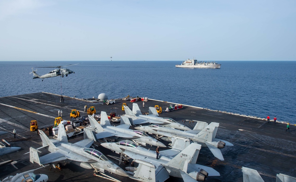 The Harry S. Truman Carrier Strike Group is on a scheduled deployment in the U.S. Naval Forces Europe area of operations, employed by U.S. Sixth Fleet to defend U.S., allied and partner interests.