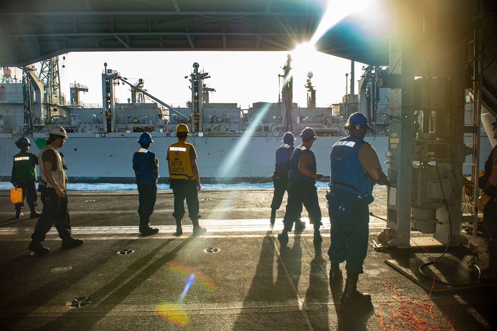 The Harry S. Truman Carrier Strike Group is on a scheduled deployment in the U.S. Naval Forces Europe area of operations, employed by U.S. Sixth Fleet to defend U.S., allied and partner interests.