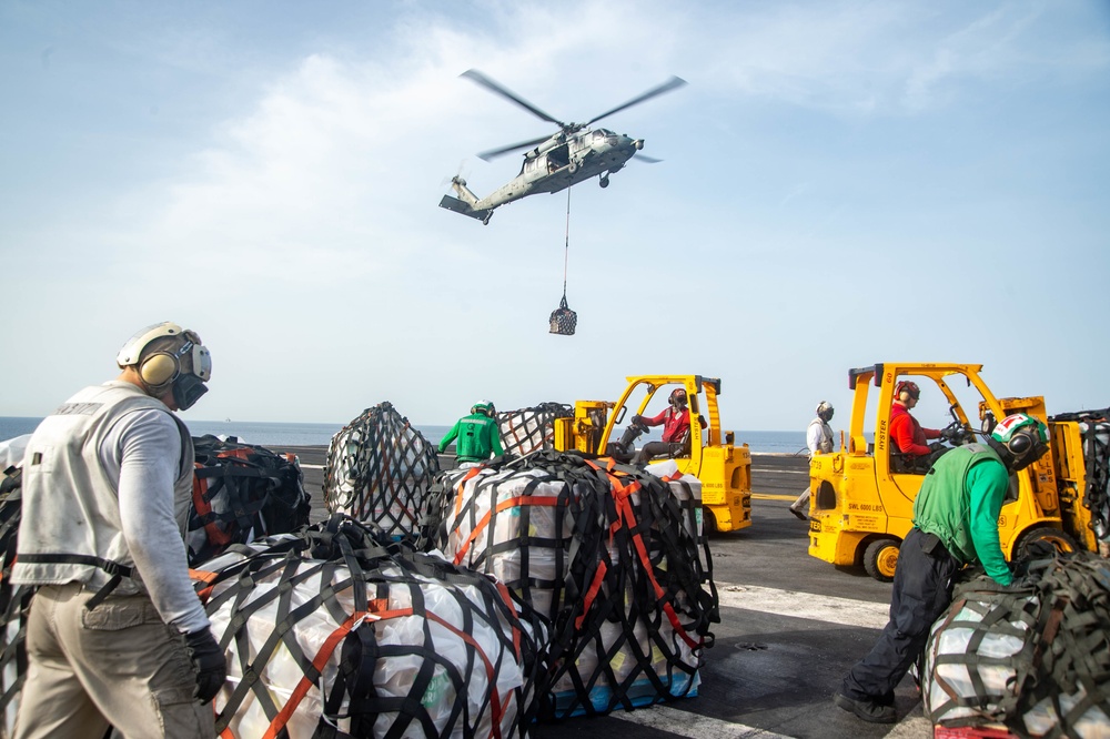 The Harry S. Truman Carrier Strike Group is on a scheduled deployment in the U.S. Naval Forces Europe area of operations, employed by U.S. Sixth Fleet to defend U.S., allied and partner interests.