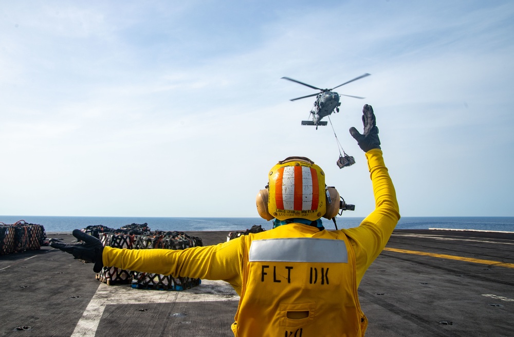 The Harry S. Truman Carrier Strike Group is on a scheduled deployment in the U.S. Naval Forces Europe area of operations, employed by U.S. Sixth Fleet to defend U.S., allied and partner interests.