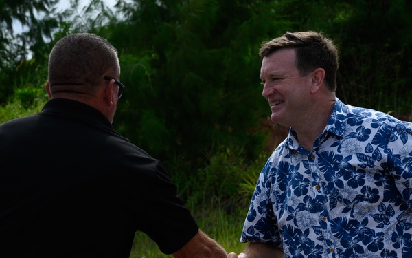 U.S. Ambassador to Palau visits during Valiant Shield 22
